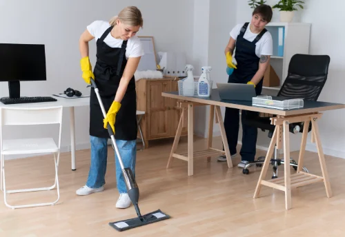 Nettoyage de bureau professionnel à Échiré