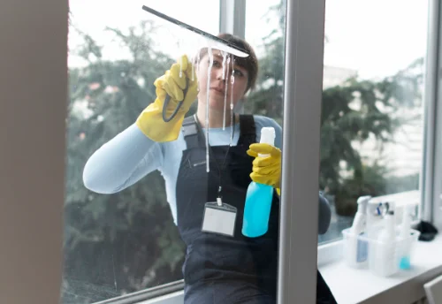 Nettoyage de vitres intérieures et extérieures à Échiré